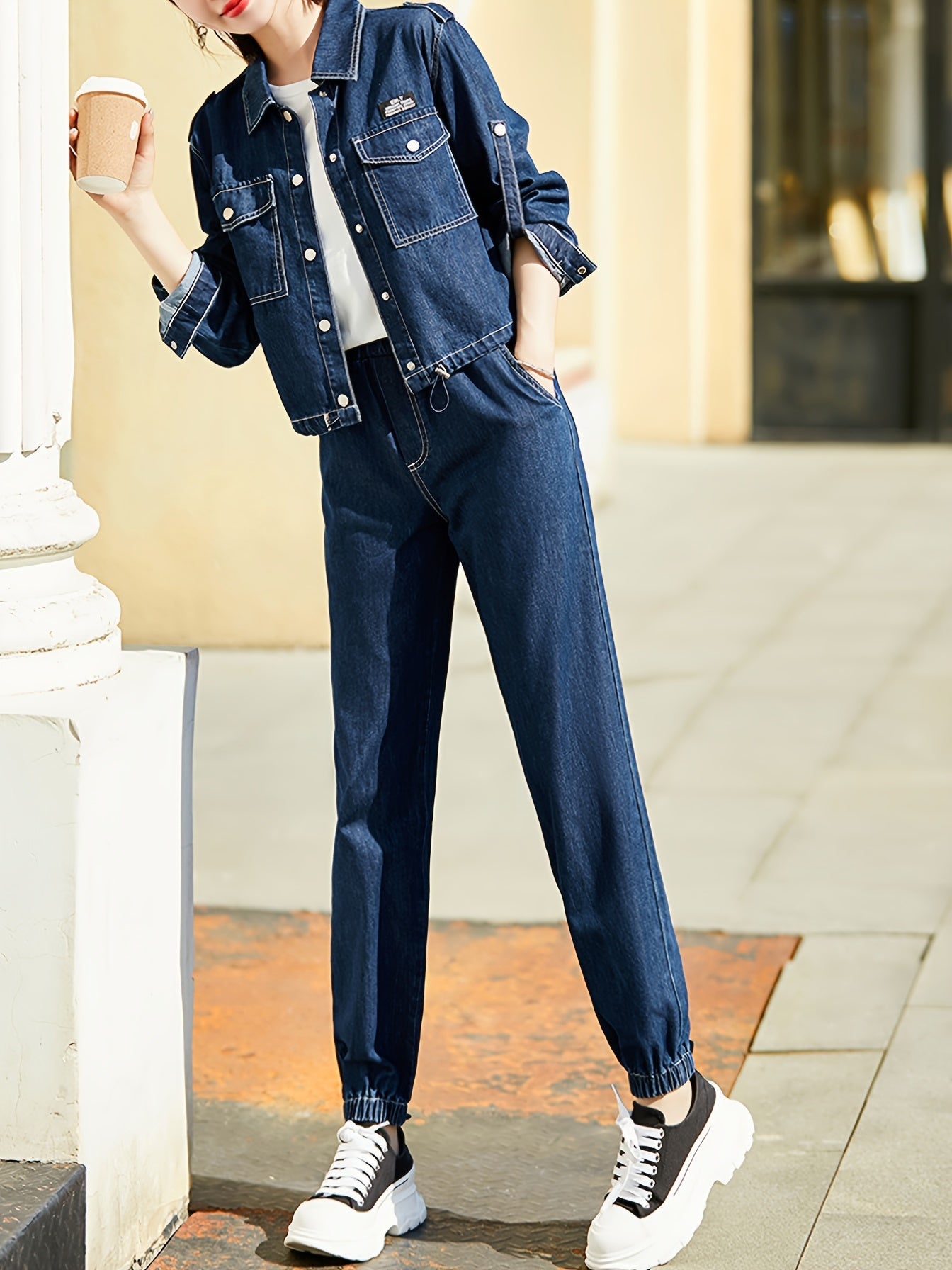 Jan | Stylish Denim Two-Piece Set for Every Occasion