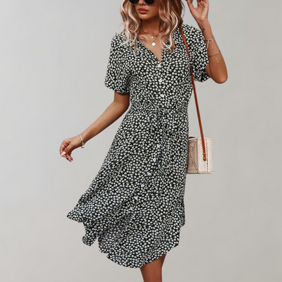 Janie - Midi zomerjurk voor dames