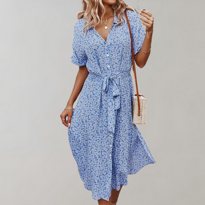 Janie - Midi zomerjurk voor dames