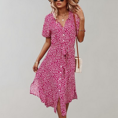 Janie - Midi zomerjurk voor dames