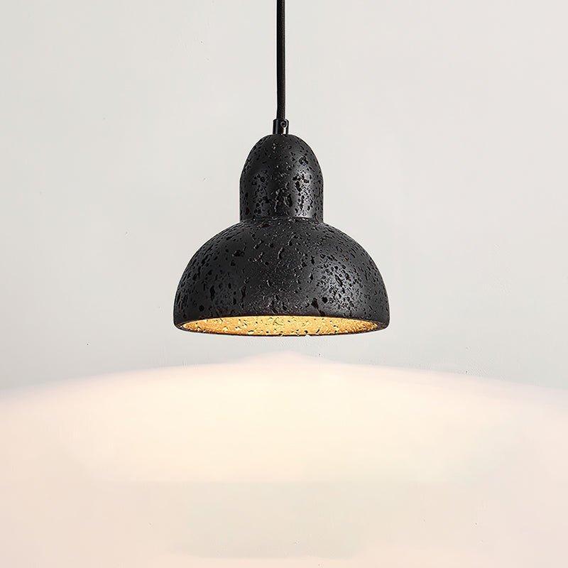 Elmord - Woven Travertine Pendant Light Adjustable Height