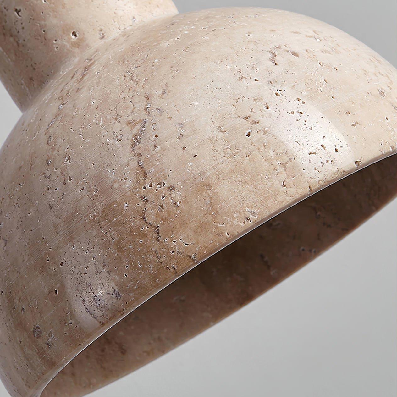 Elmord - Woven Travertine Pendant Light Adjustable Height