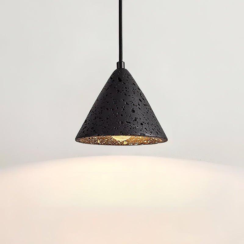 Elmord - Woven Travertine Pendant Light Adjustable Height