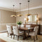 Rabien - Adjustable Travertine Woven Wood Pendant Light