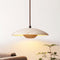 Rabien - Adjustable Travertine Woven Wood Pendant Light