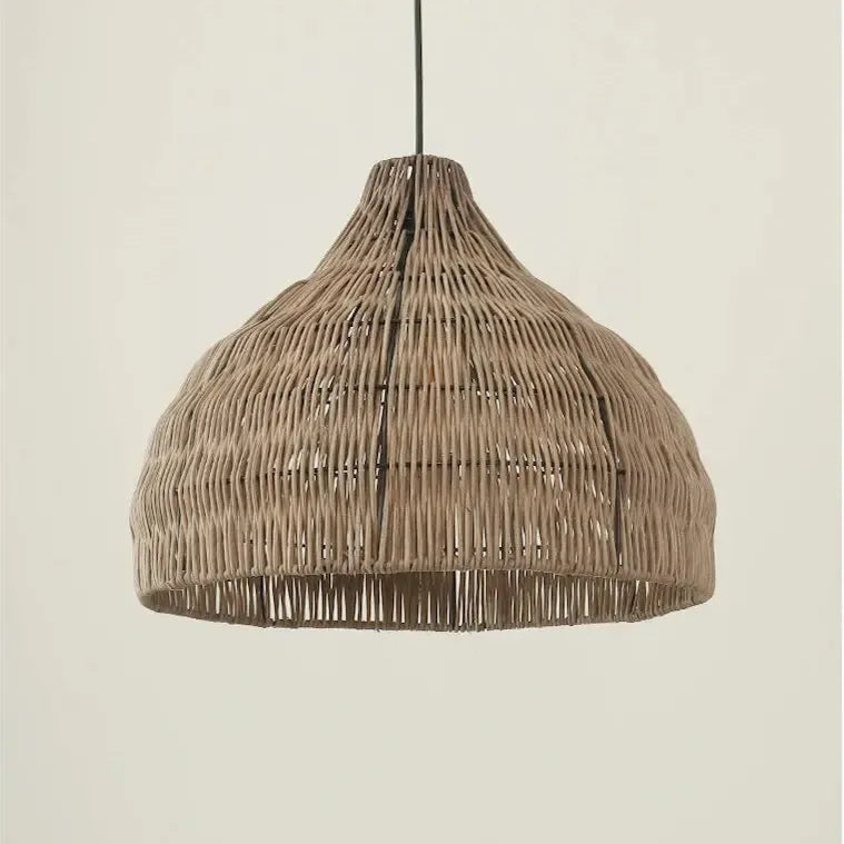 Noryu - Japanese Wooden Woven Handmade Pendant Light