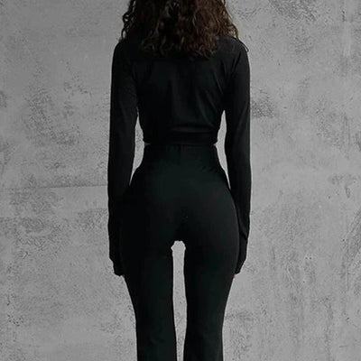 Joanna | Sporty Flared Co-ord Set for Women