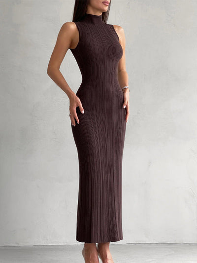 Johanna | Elegante Geribbelde Maxi Jurk voor Dames