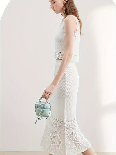 Jolijn | Stylish Knitted Midi Set with Elegant Design 