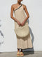 Josie | Elegante Asymmetrische Maxi Jurk met Kleurblokken