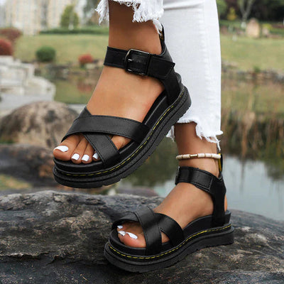 Journee | Fashionable Orthopedic Sandals for Women
