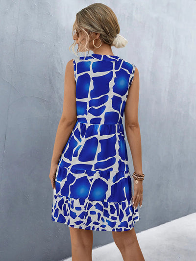 Julia | Stijlvolle Zomerjurk met Uniek Giraffeprint