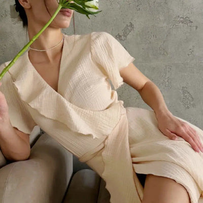 Juliette | Romantische Maxi-Jurk met Ruches