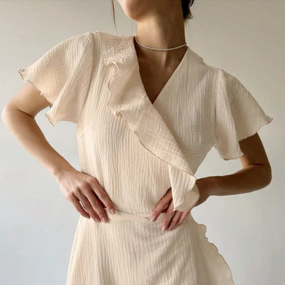 Juliette | Romantische Maxi-Jurk met Ruches