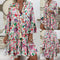 Karlie - losse jurk met bloemenprint