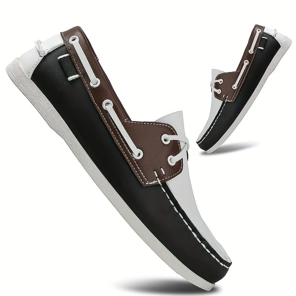 Men's Slip-On Shoe – Nautical Look with Stylish Details