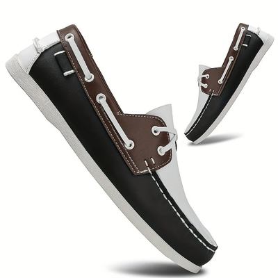 Men's Slip-On Shoe – Nautical Look with Stylish Details