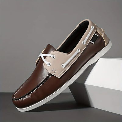 Men's Slip-On Shoe – Nautical Look with Stylish Details