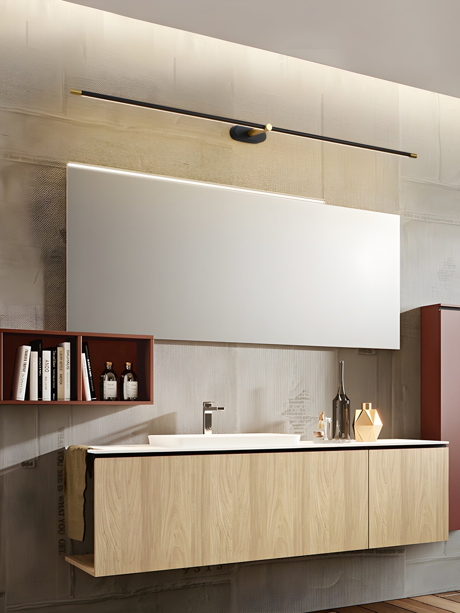 Andora – Linear Wall Lamp For Mirror Lighting