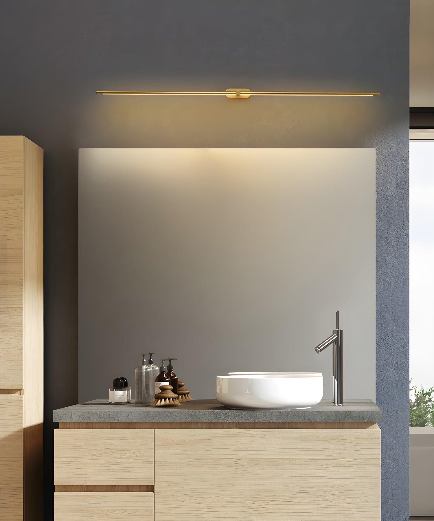Andora – Linear Wall Lamp For Mirror Lighting