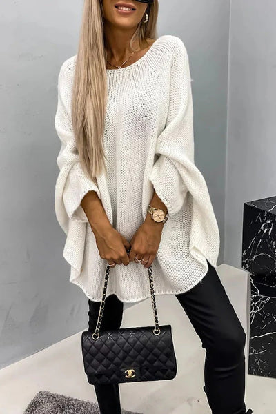 Kai - Elegant Oversized Knitted Sweater for Women