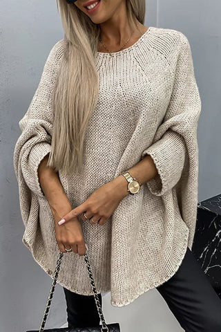 Kai - Elegant Oversized Knitted Sweater for Women