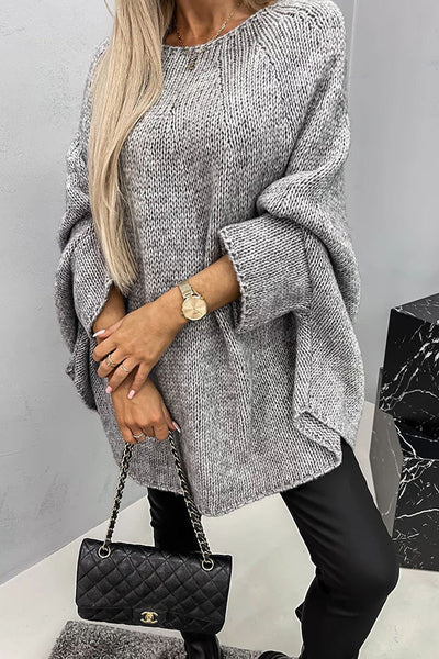 Kai - Elegant Oversized Knitted Sweater for Women