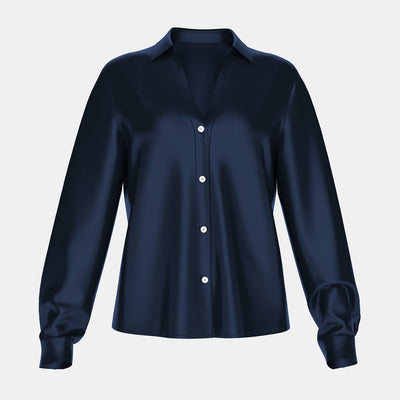 Kaitlyn | Luxurious Satin Blouse with an Elegant Fit 