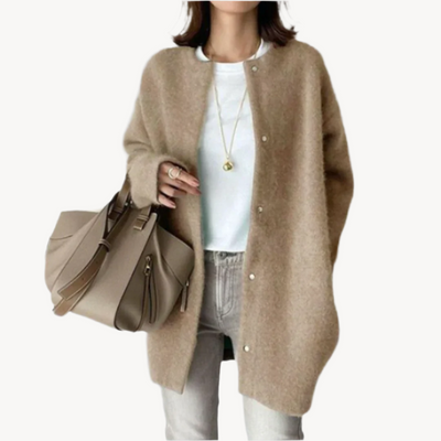 Sofistische Elegante Gebreide Jas voor Damen