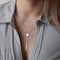 Kim | Minimalistische Gelaagde Halsketting met Hangers