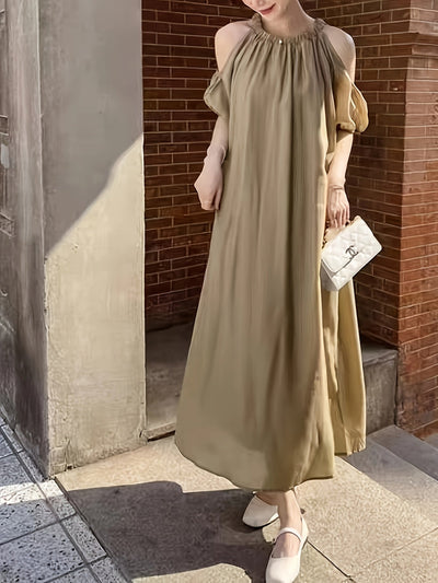 Kimberly | Elegante Off-Shoulder Maxi Jurk voor Dames