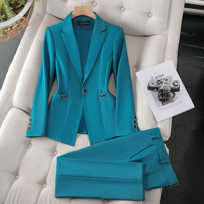 LAURA - Elegant blazer and trouser set