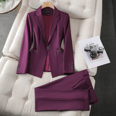 LAURA - Elegant blazer and trouser set
