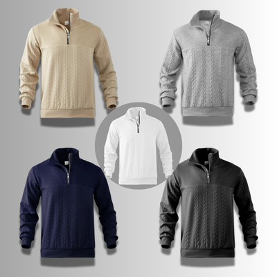 Hoogwaardige herensweater van merinowol
