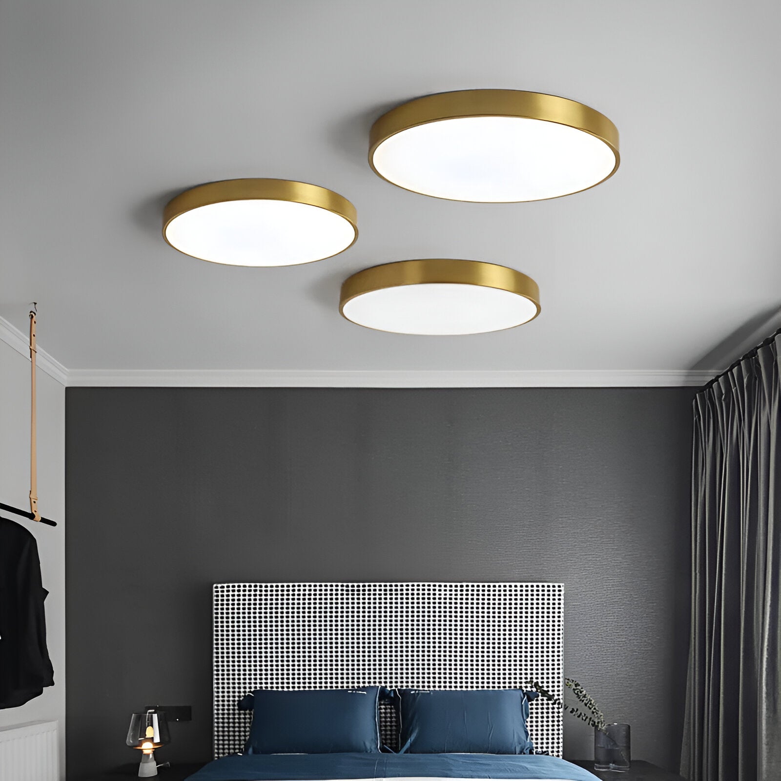 Denrad – Modern LED Ceiling Light with Acrylic Shade