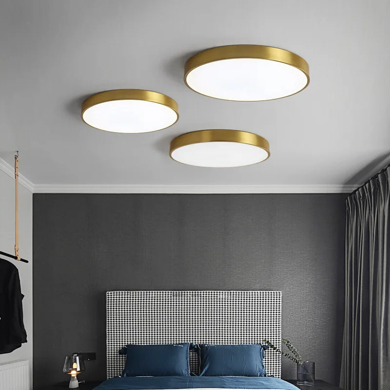 Mianda – Round Minimalist LED Ceiling Light