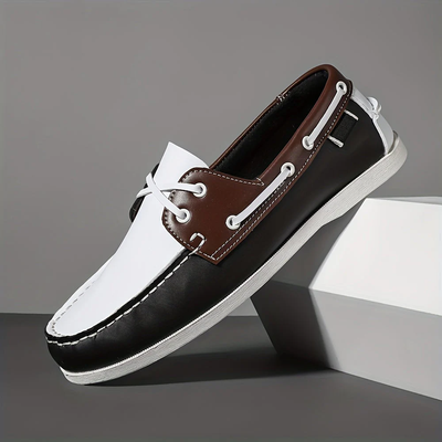 Men's Slip-On Shoe – Nautical Look with Stylish Details
