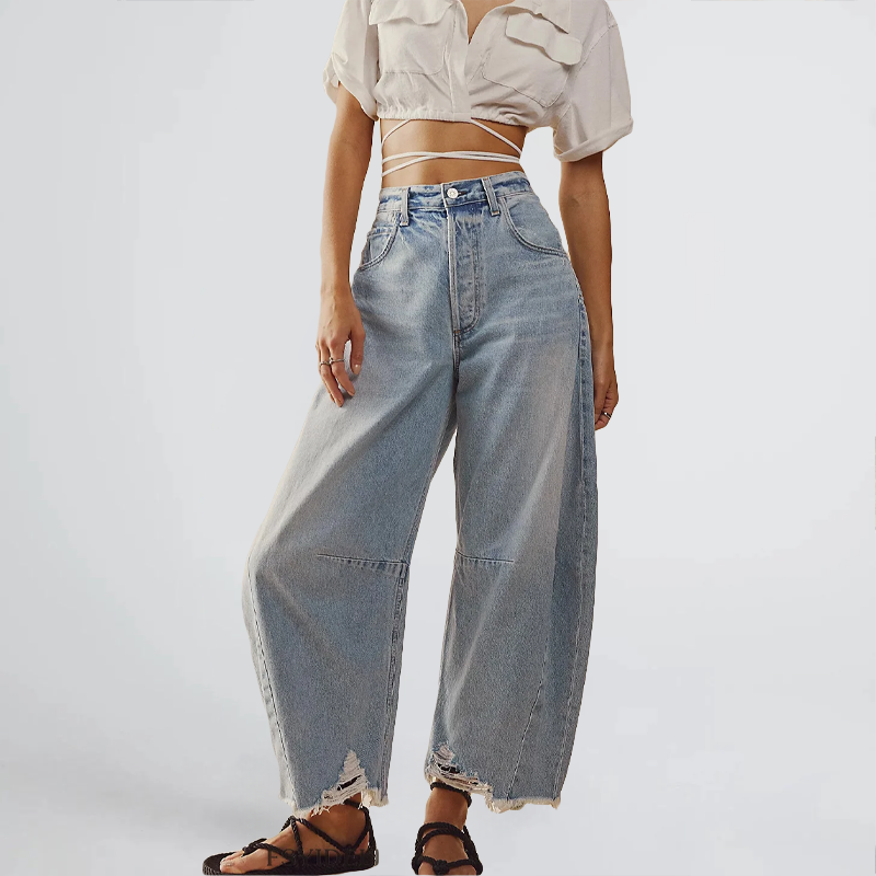 Freeesia - Denim wide leg jeans