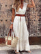 Ivy - vintage kanten jurk met korte mouwen