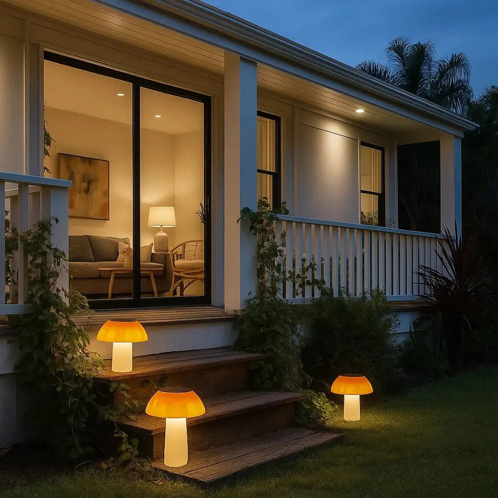 Mycelion – Solar Garden Mushroom Lamp