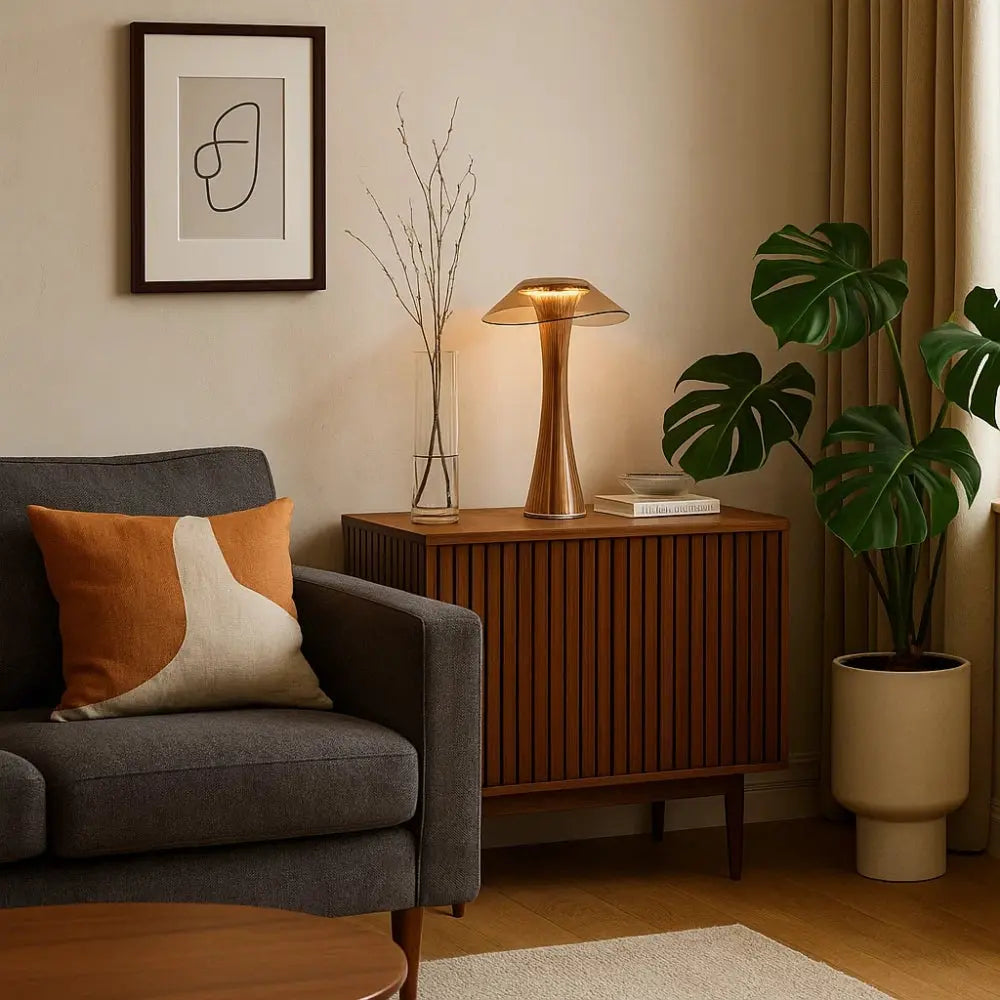 Auralise - Crystal LED Table Lamp Wireless Glow