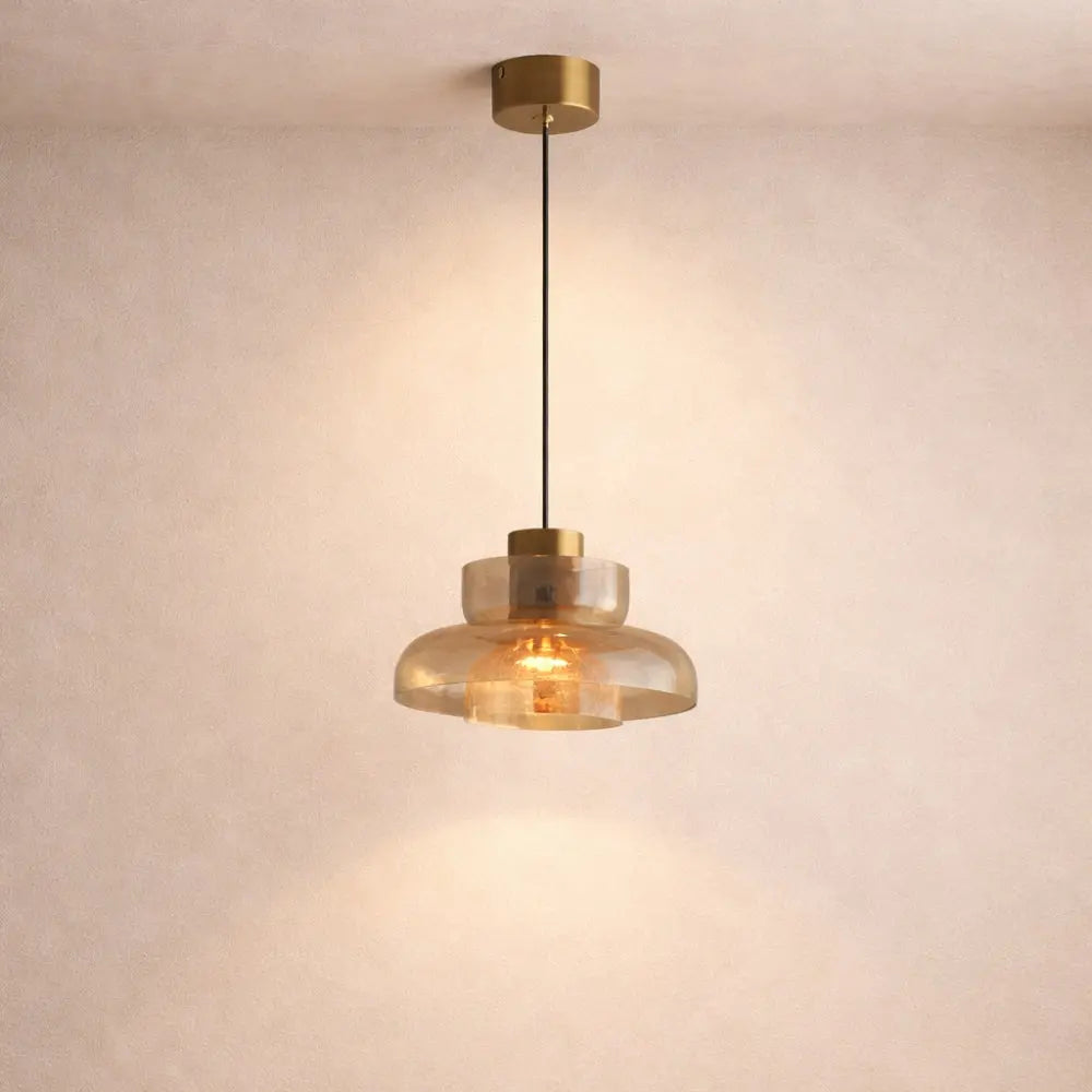 Fissora – Cracked Glass Pendant Light