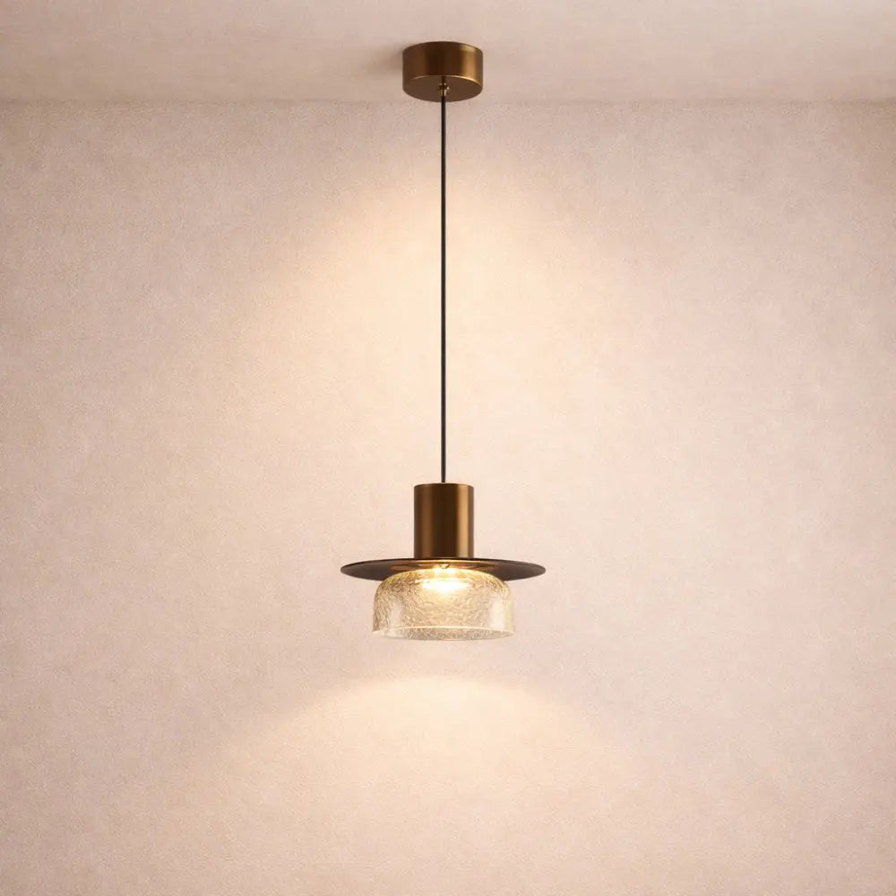 Fissora – Cracked Glass Pendant Light
