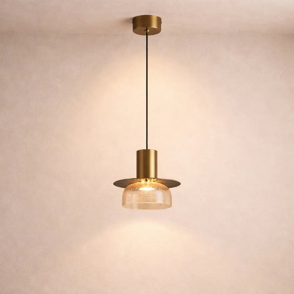 Fissora – Cracked Glass Pendant Light