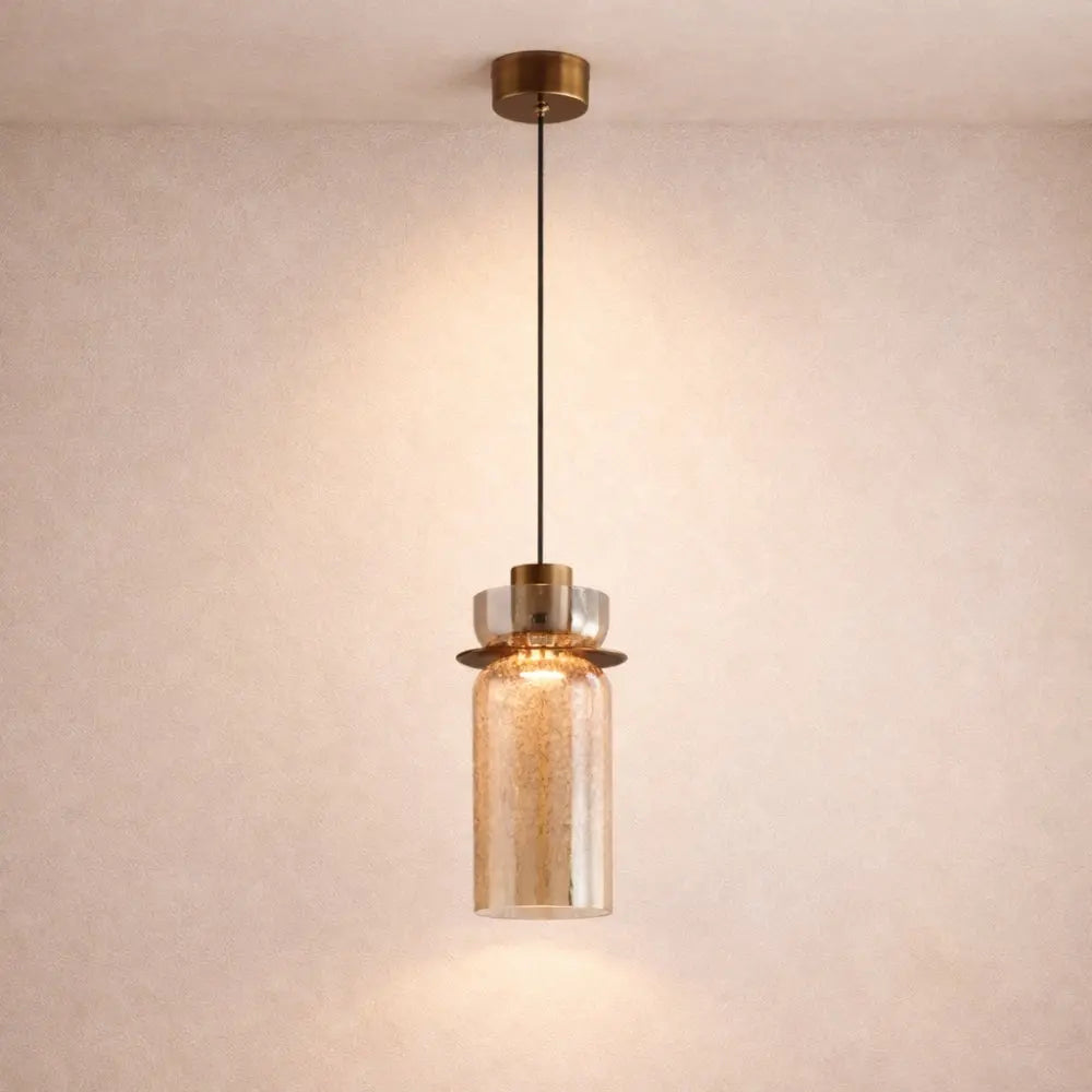 Fissora – Cracked Glass Pendant Light