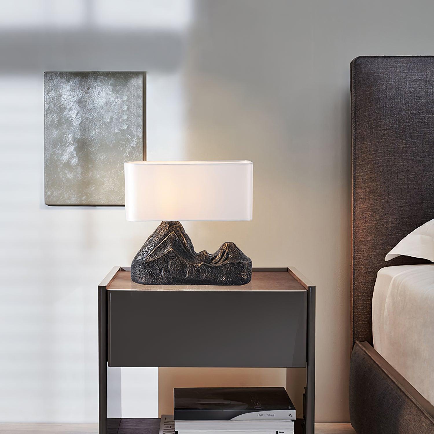 Varelle - Resin Landscape Table Lamp