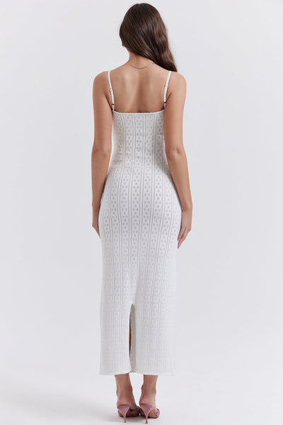 Leena | Luxueuze Gebreide Maxi Jurk voor Dames