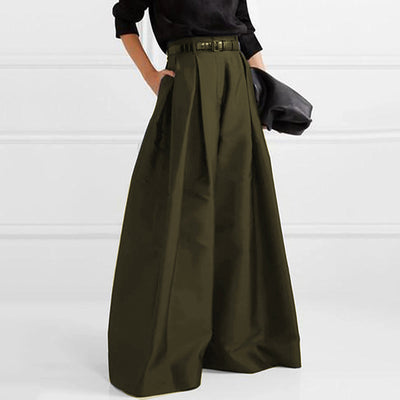Lianne - Elegant High Waist Maxi Skirt