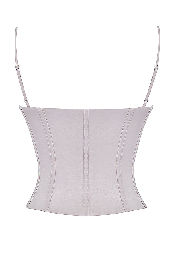 Helisette - Light Lavender Corset