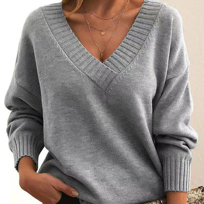 Joelle | Casual V-neck sweater